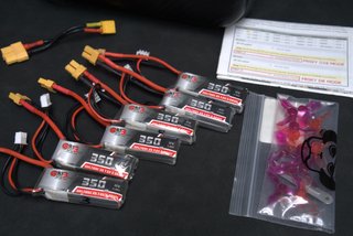 Eachine E65 Tiny Whoop + 6 Baterías Gaoneng HV
