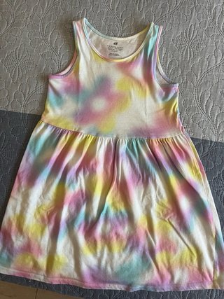Vestido infantil H&M estampado helados