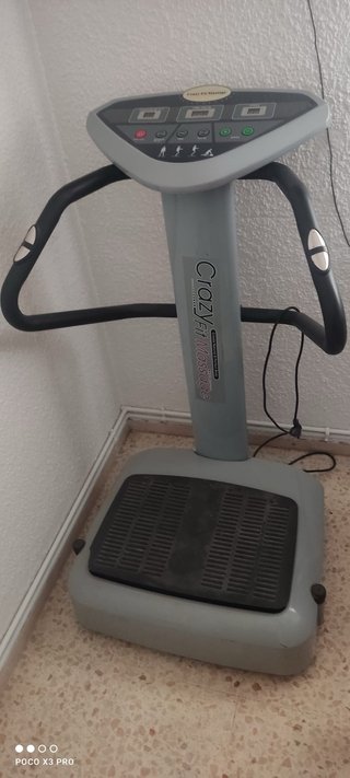 Plataforma Vibratoria Crazy Fit Massage