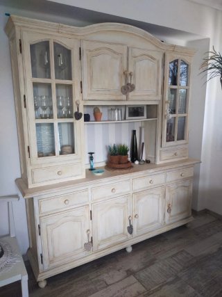 Alacena Vintage Madera Restaurada