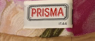 Gonna a pieghe Prisma floreale vintage