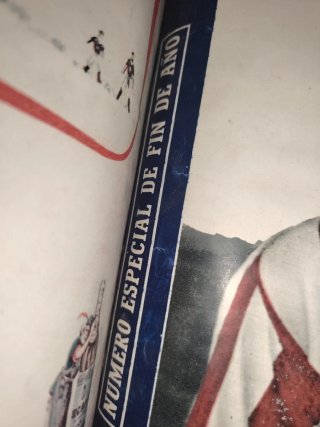 Libro tapa dura suplemento gráfico 1944 deportes