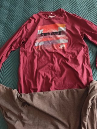 Lote 2 Camisetas Manga Larga chico