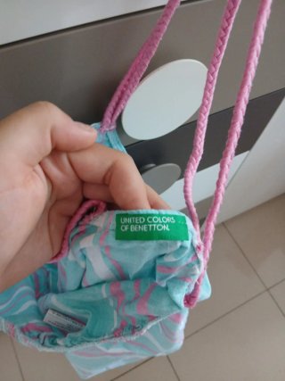 Mono de bebé a rayas