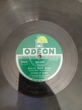 Lote 20 discos de pizarra de 78rpm