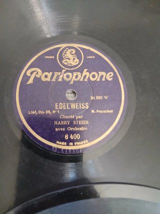 Lote 20 discos de pizarra de 78rpm