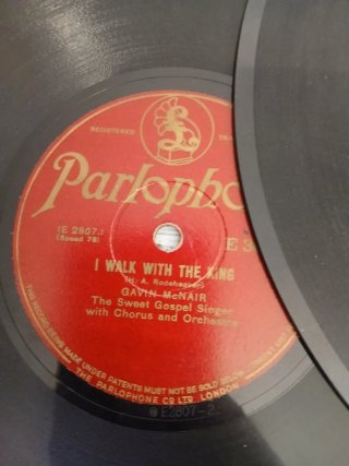 Lote 20 discos de pizarra de 78rpm