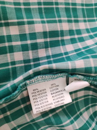 Camicia a quadri tg M