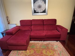Sofá Chaise Longue Granate 3 Plazas