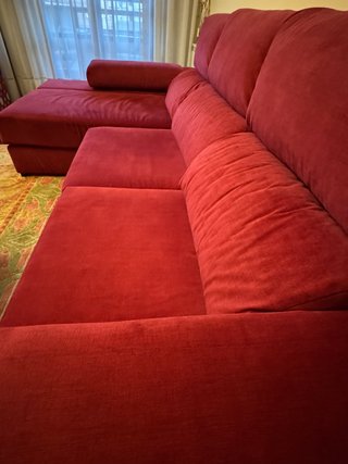 Sofá Chaise Longue Granate 3 Plazas