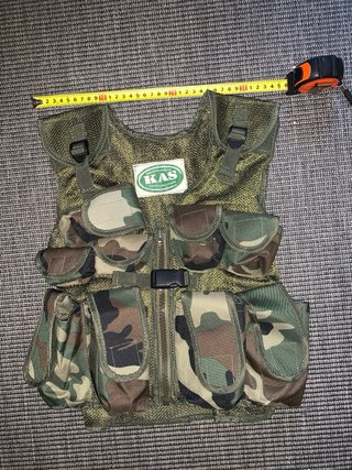 Gilet tattico KAS militare pesca