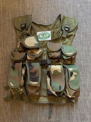 Gilet tattico KAS militare pesca