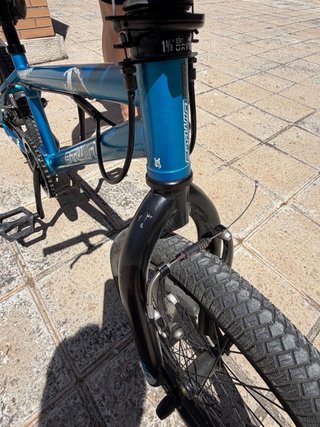 Bicicleta BMX BTWIN X-UP+ Azul
