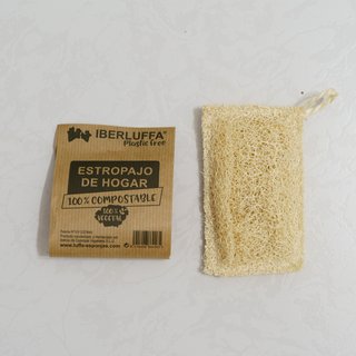 NUEVO Estropajo Hogar Luffa 100% Compostable