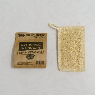 NUEVO Estropajo Hogar Luffa 100% Compostable
