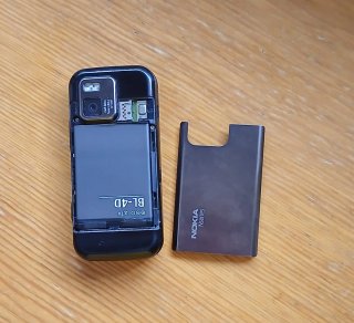 Nokia N97 mini Negro/Plata