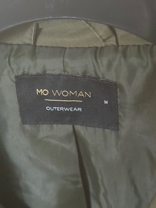 Gabardina MO WOMAN verde talla M