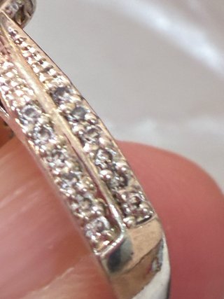 Anillo Plata Rodiada Moissani 3.00 Ct Moissanita