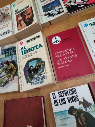 Clásicos Literatura rusa: Tolstói, Dostoyevski...
