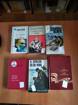 Clásicos Literatura rusa: Tolstói, Dostoyevski...