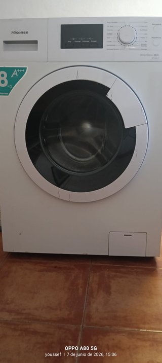 Lavadora Hisense 8kg