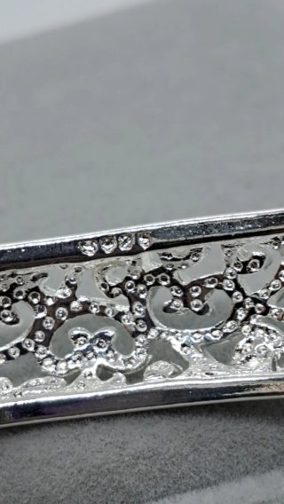 Pulsera Plata 925 Calada Corazón