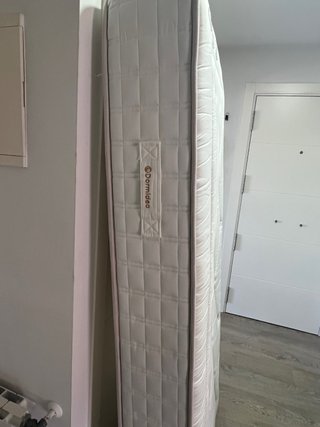Colchón 80cm Lana y Algodón Natural