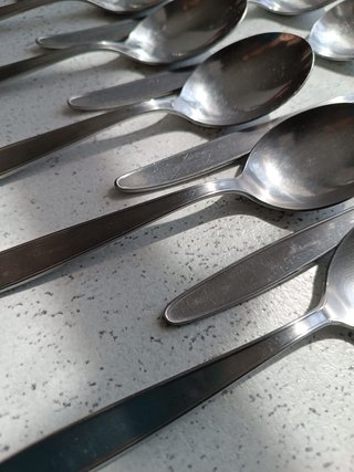 Servizio posate vintage 18 pezzi acciaio inox
