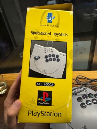 Joystick arcade/joystick ufficiale ASCIIWARE per PS1
