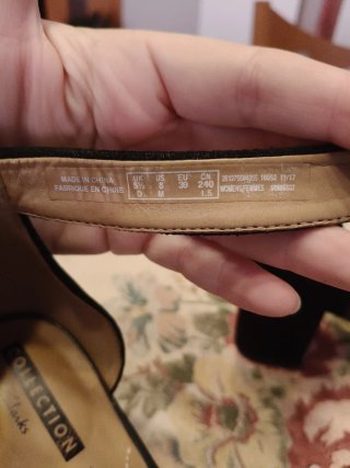 Sandalias Clarks Tacón Negro