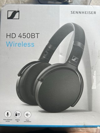 Sennheiser HD 450BT Inalámbricos Negros