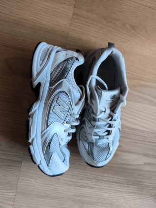 Zapatillas New Balance Running 530 - Plata/Blanco