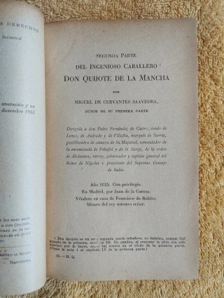 Don Quijote de la Mancha con estuche