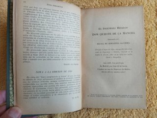 Don Quijote de la Mancha con estuche