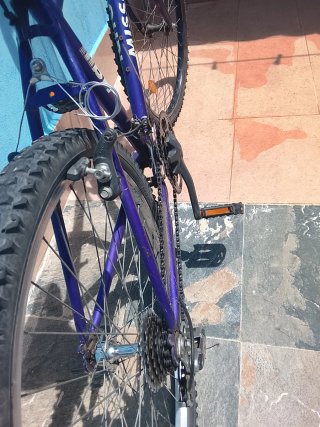 Bicicleta de Montaña Morada