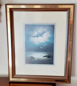 Pareja cuadros mar/ y cielo 28x35cm