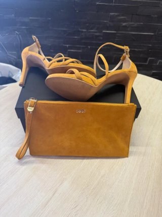 Sandalias Lodi Amarillas Talla 38