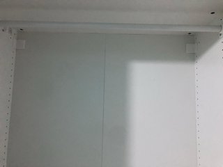 Armario corredero Ikea cristal y metal