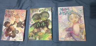 Made in Abyss tomos manga 11, 12 y 13