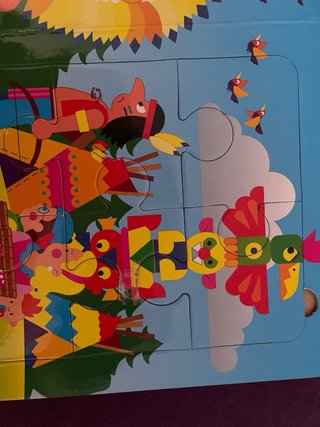 Libro puzzle intantil