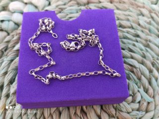 Cadena de plata fina
