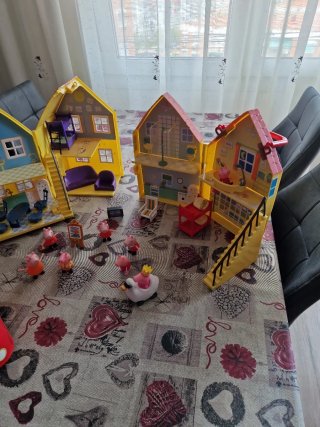 Casita Peppa Pig con accesorios