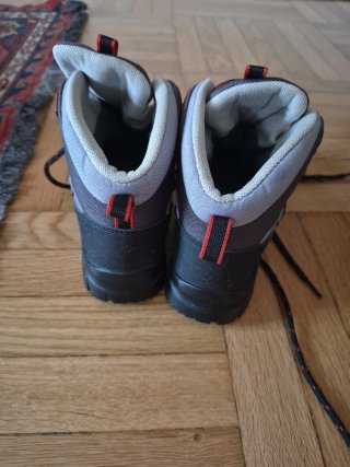 Scarponcini trekking donna 36 grigio/arancio
