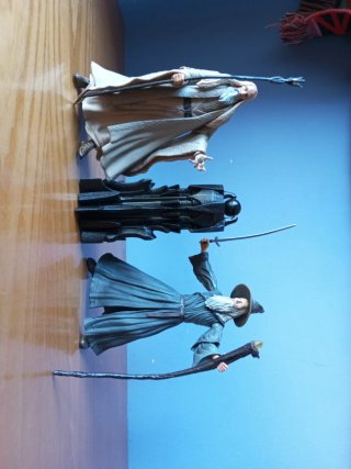 Figuras Toybiz ESDLA Gandalf Saruman