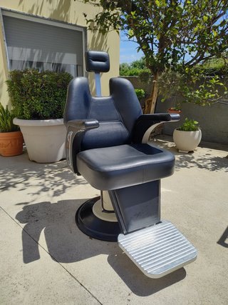 Sillón Barbero Vintage ANCAR Negro