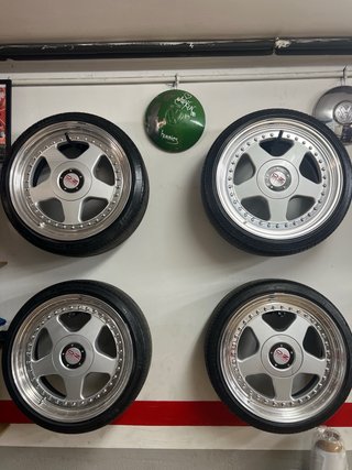 Llantas OZ Futura 7,25x17 4x100 restauradas