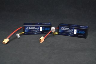 2 Baterías LiPo Zeee 4S 6500mAh 120C