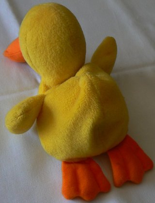 Peluche Papera altezza cm. 15 x 10 morbido