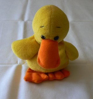 Peluche Papera altezza cm. 15 x 10 morbido