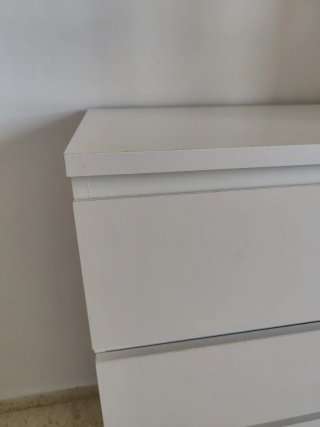 Cómoda Malm Ikea Blanca